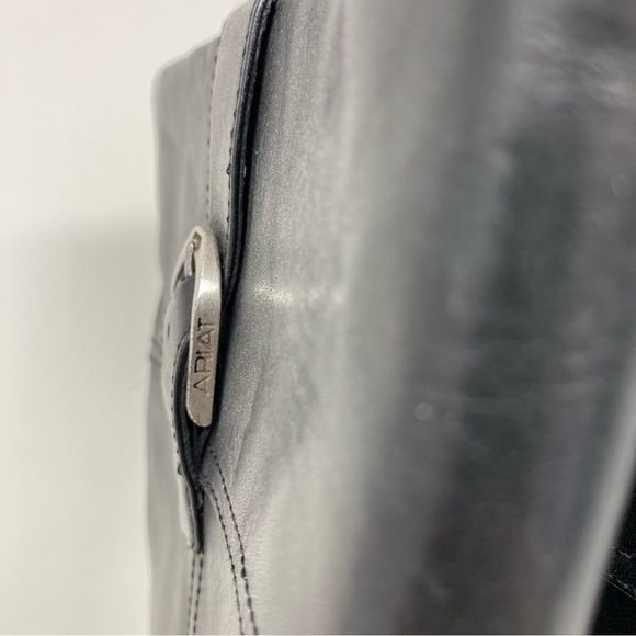 Ariat York Black Leather riding boots R8/L8.5 - Picture 7 of 13